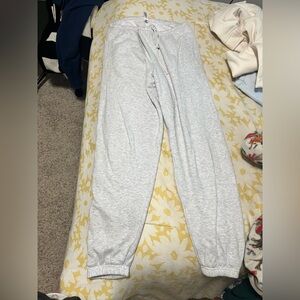 SKIMS Light Gray Straight Leg Pants